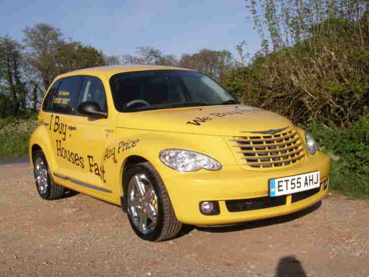 2006 CHRYSLER PT CRUISER ROUTE 66 AUTO YELLOW VERY RARE ONLY 35000 MILES