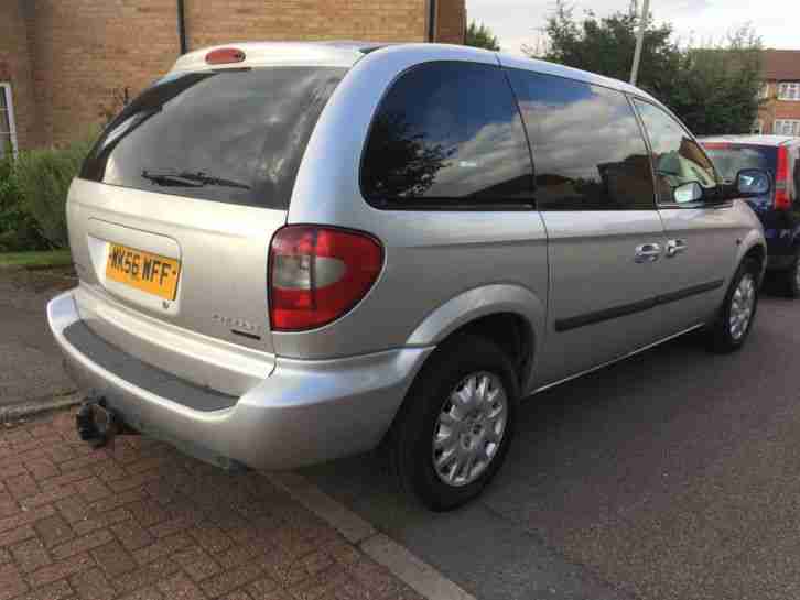 2006 CHRYSLER VOYAGER SE TOURING CRD SILVER SPARES OR REPAIRS DRIVE AWAY