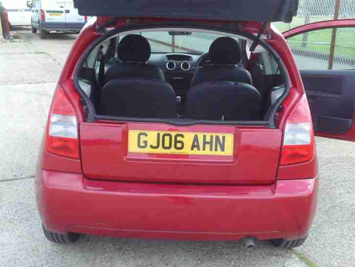 2006 CITROEN C2 DESIGN RED