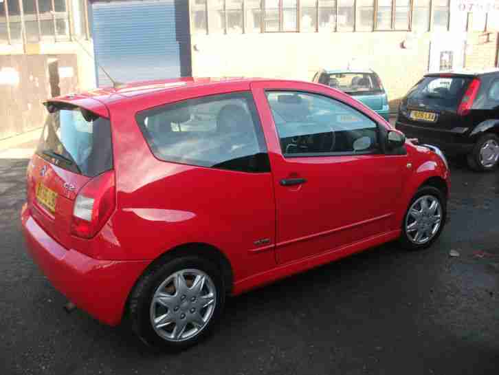 2006 CITROEN C2 FURIO HDI RED