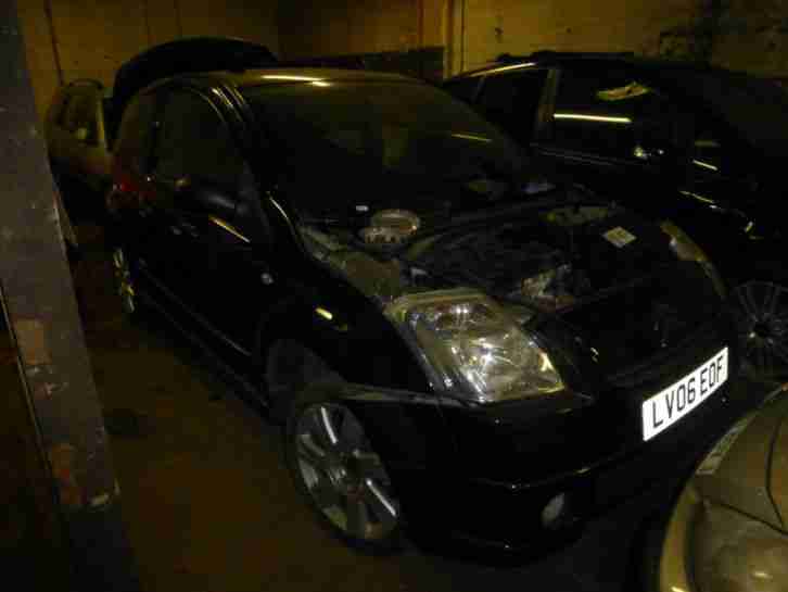 2006 CITROEN C2 VTR SENSODRIVE BLACK DISMANTLING COMPLETE CAR FOR SPARES ONLY