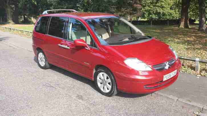 2006 CITROEN C8 SX HDI 16V RED SAME AS FIAT ULYSEE PEUGEOT 807