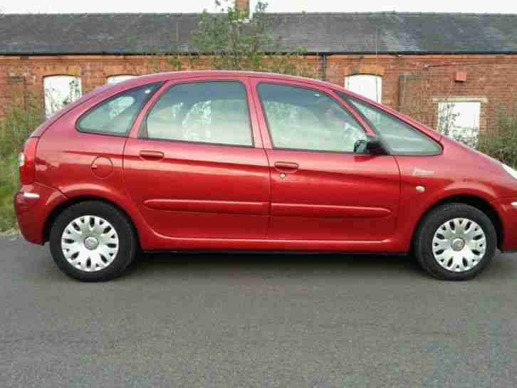 2006 CITROEN XSARA PICASSO DESIRE 92 RED