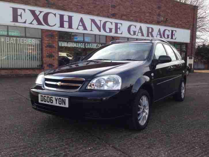 2006 Chevrolet Lacetti 1.6 SX Estate Black 1 Owner Low Mileage