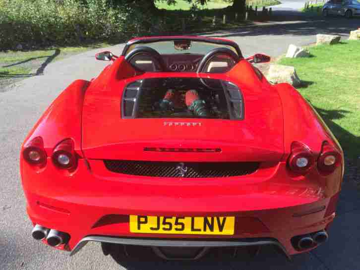 2006 FERRARI F430 SPIDER F1 RED