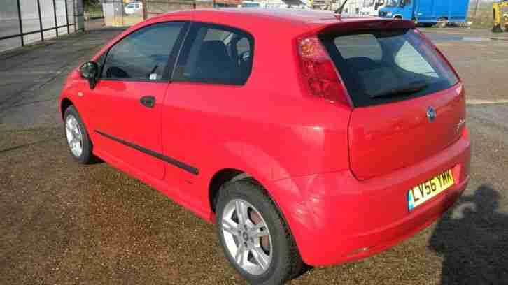 2006 FIAT GRANDE PUNTO ACTIVE 77 RED