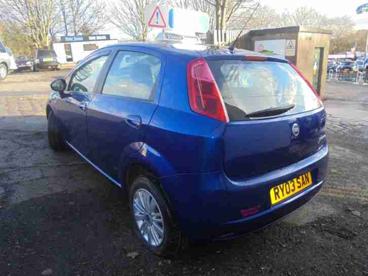 2006 FIAT GRANDE PUNTO BLUE PRIVATE PLATE INCLUDED ON SALE FROM £500 POSS PX ?