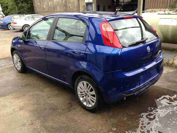2006 FIAT GRANDE PUNTO DYNAMIC DAMAGE/ SALVAGE SPARES OR REPAIRS 74,000 MILES