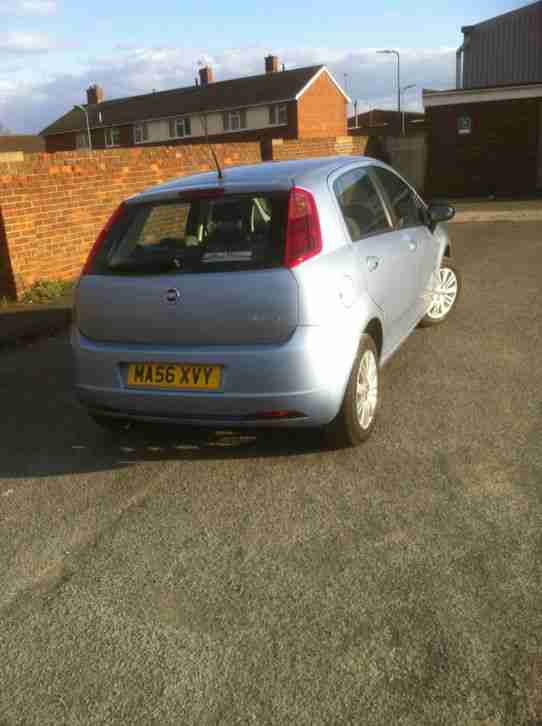 2006 FIAT GRANDE PUNTO DYNAMIC M-J BLUE 12 MONTHS MOT