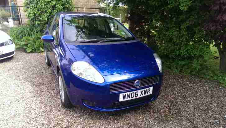 2006 FIAT GRANDE PUNTO DYNAMIC M-J BLUE