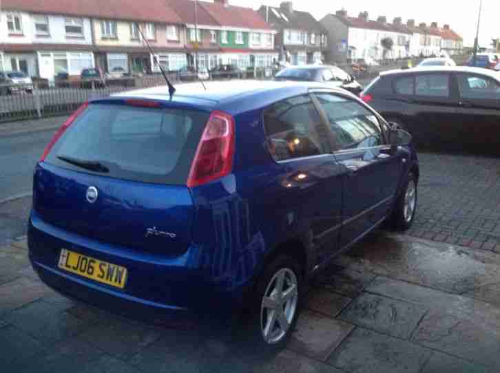 2006 FIAT GRANDE PUNTO DYNAMIC M-J BLUE