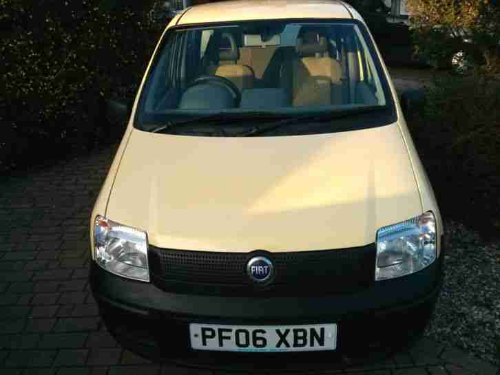 2006 FIAT PANDA 1.1 ACTIVE - YELLOW - 62,000 MILES - 2 OWNERS FROM NEW- LONG MOT