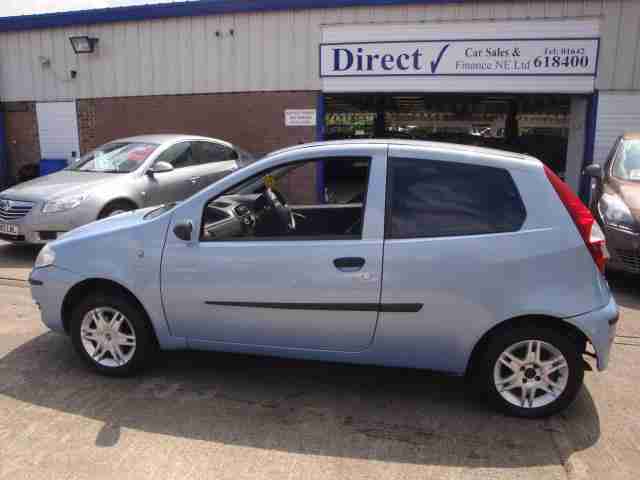 2006 FIAT PUNTO ACTIVE 8V BLUE 3 DOOR HATCH ***SPARES OR REPAIR***