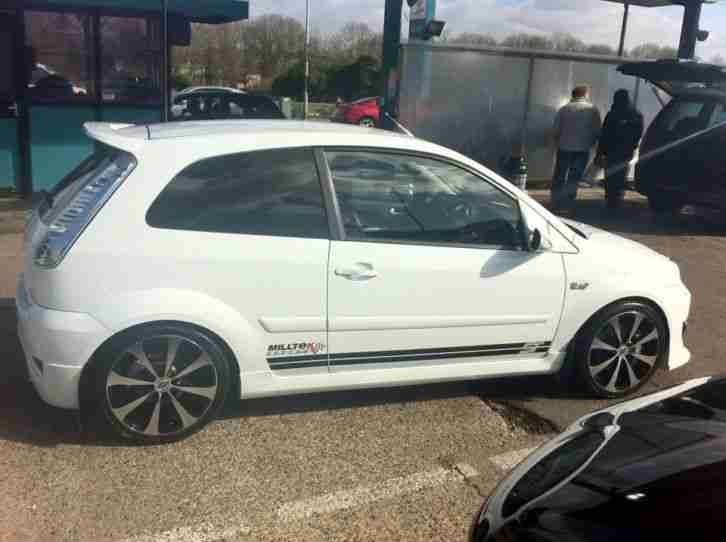 2006 FORD FIESTA ST WHITE - 52k miles - Modified - in magasines - NO RESERVE