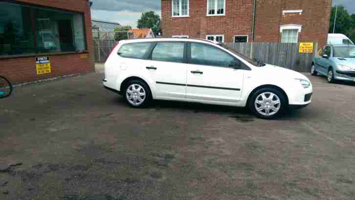 2006 FORD FOCUS LX TDCI WHITE