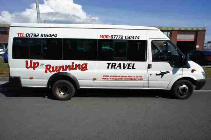 2006 FORD TRANSIT 17 STR MINIBUS 101KW MINIBUS DIESEL