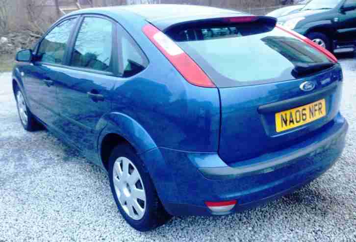 2006 Ford Focus 1.6 LX 5dr Blue / 2keys,/2 Owner/Hpi clear/