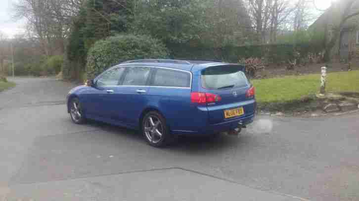2006 HONDA ACCORD SPORT I-CTDI BLUE DIESEL ESTATE 6 SPEED MANUAL HPi CLEAR MOT