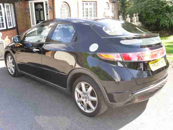2006 HONDA CIVIC EX I-VTEC 5-door Hatchback Metallic Black
