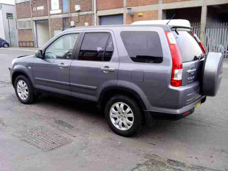 2006 HONDA CR-V I-CTDI SPORT GREY DAMAGED REPAIRABLE SALVAGE