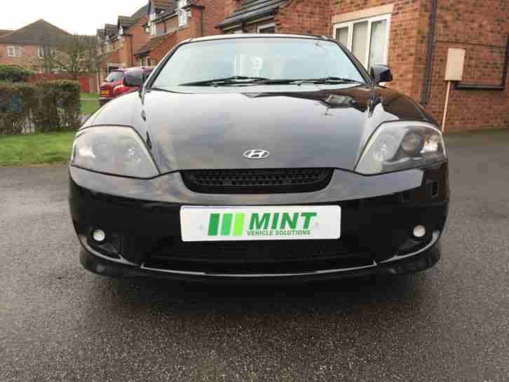 2006 HYUNDAI COUPE S BLACK 1.6 WITH ONLY 49001 MILES
