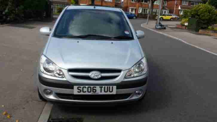 2006 HYUNDAI GETZ CDX AUTO SILVER 1.4cc 5 door top of the range