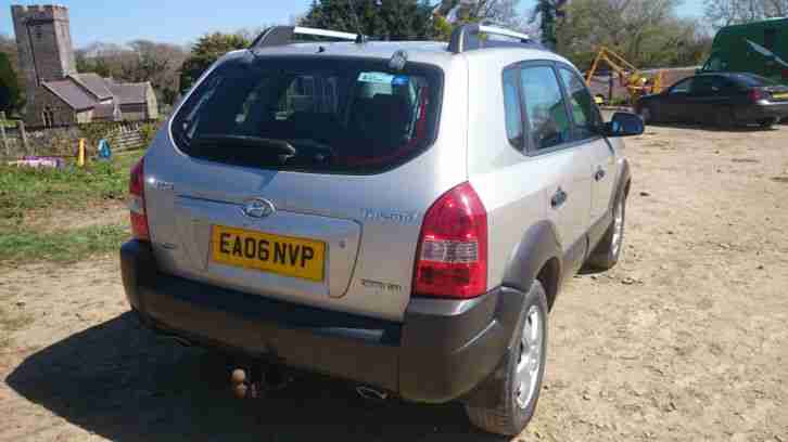 2006 HYUNDAI TUCSON CRTD GSI SILVER
