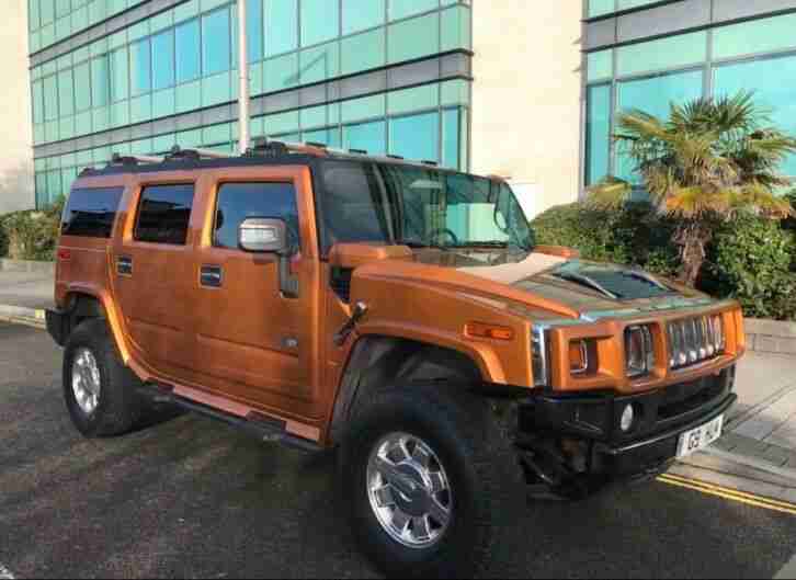 2006 Hummer H2 Luxury Rare Colour, 1 UK Owner Only 65000 Miles