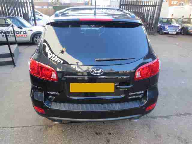 2006 Hyundai Santa Fe 2.2 CRTD AUTO 4x4 CDX 7Seats A/C Alloys LEATHER E/Pack Die