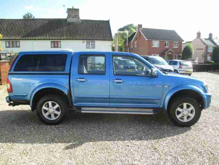 2006 Isuzu Rodeo D-max 3.0 TDi 4WD Pick Up truck Manual Diesel