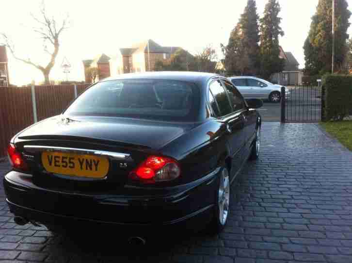 2006 JAGUAR X-TYPE 2.5 V6 SPORT AWD BLACK MANUAL