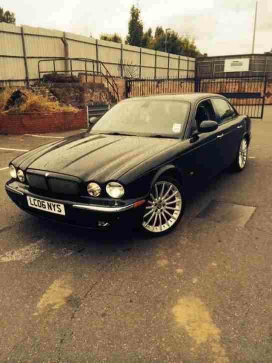 2006 JAGUAR XJR V8 AUTO BLACK 400bhp SUPERCHARGED