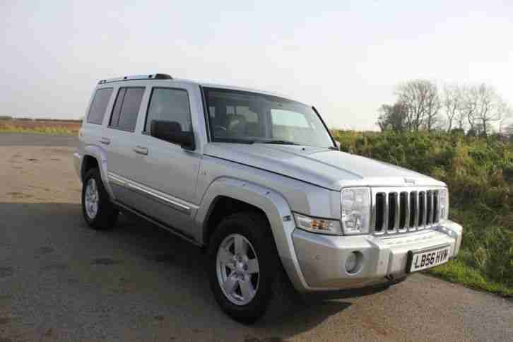 2006 JEEP COMMANDER LIMITED HEMI A SILVER 5.7 LPG GAS CONVERSION IMMACULATE