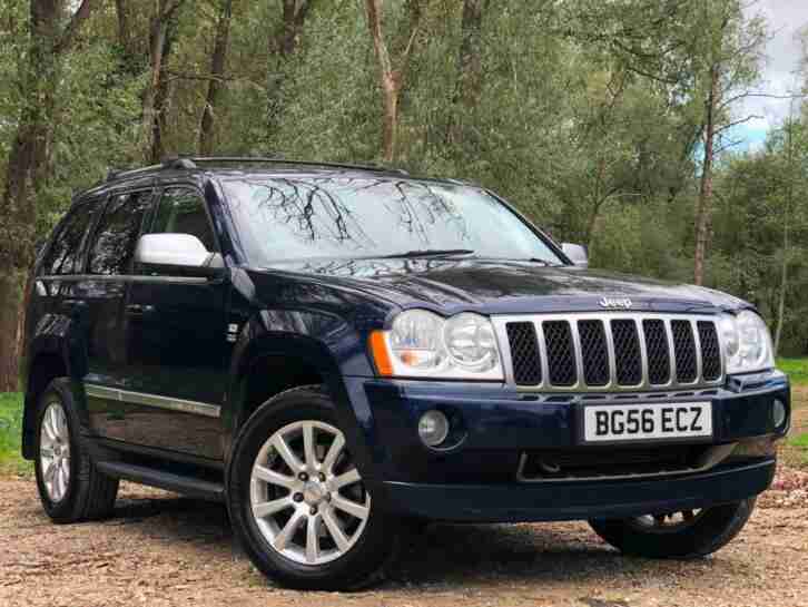 2006 JEEP GRAND CHEROKEE 3.0CRD (215BHP) 4X4 AUTOMATIC OVERLAND 5 DOOR SUV