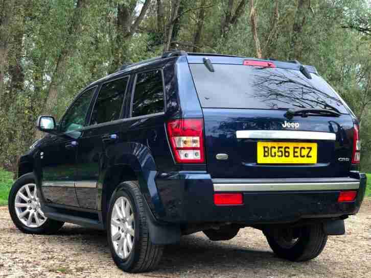 2006 JEEP GRAND CHEROKEE 3.0CRD (215BHP) 4X4 AUTOMATIC OVERLAND 5 DOOR SUV