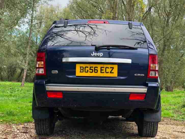 2006 JEEP GRAND CHEROKEE 3.0CRD (215BHP) 4X4 AUTOMATIC OVERLAND 5 DOOR SUV