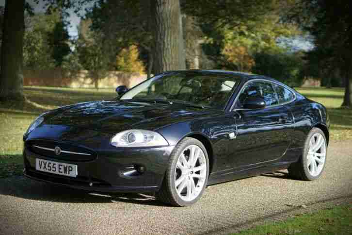 2006 Jaguar XK 4.2 Automatic in black with black leather interior