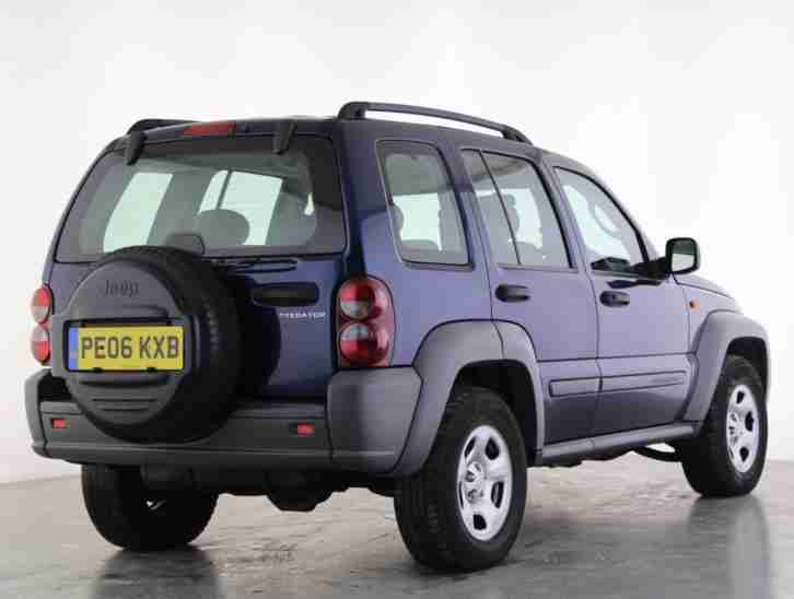 2006 Jeep Cherokee 2.4 Sport 5dr Petrol blue Manual