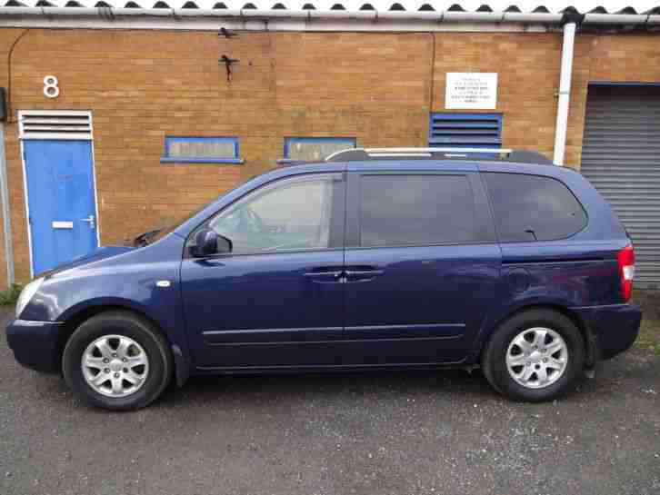 2006 KIA SEDONA LS A BLUE