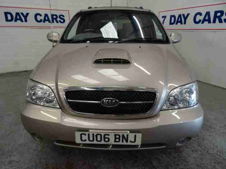 2006 KIA SEDONA SE+ GOLD 3.0 DIESEL 5 DOOR MANUAL 7 SEATER MPV