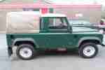 2006 LAND ROVER DEFENDER 90 TD5 GREEN + VAT