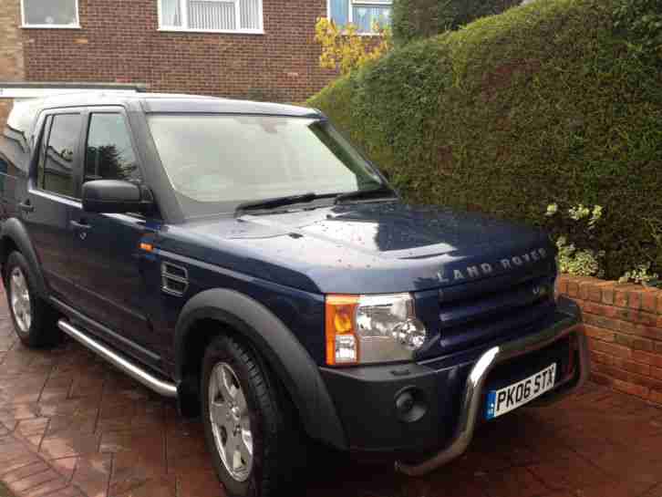 2006 LAND ROVER DISCOVERY 3 TDV6 S AUTO BLUE