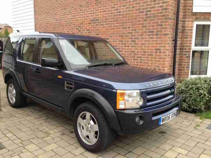 2006 LAND ROVER DISCOVERY 3 TDV6 S AUTO BLUE