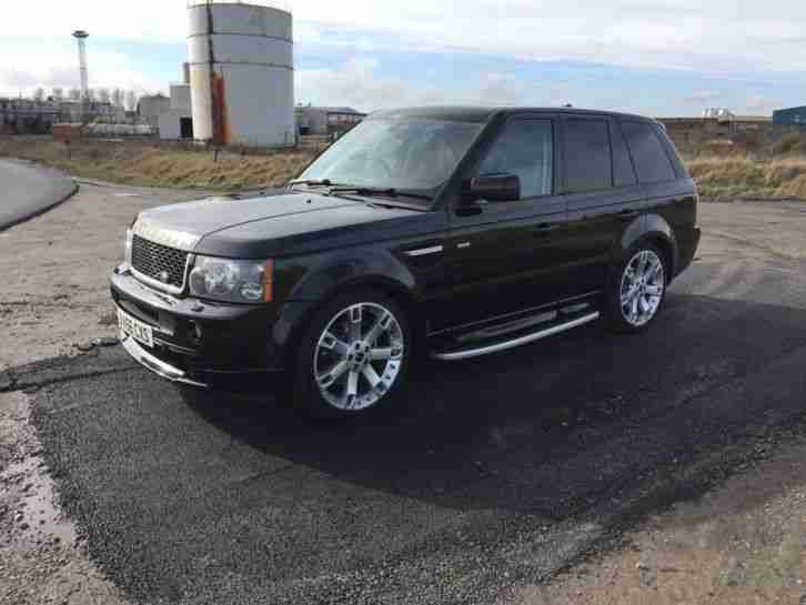 2006 LAND ROVER RANGE ROVER SPORT HST A BLACK 4.2 supercharged, top spec, may px