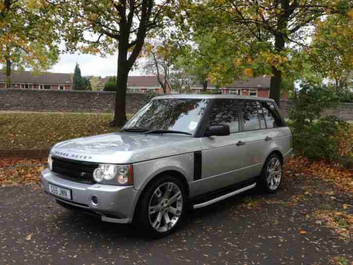 2006 LAND ROVER RANGEROVER TD6 3.0D VOGUE AUTO SILVER PX SWAP SWOP WHY TRY ME