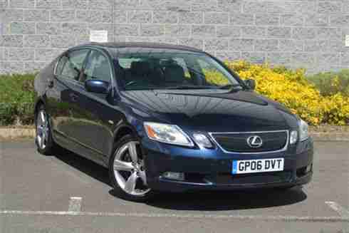 2006 LEXUS GS300 SE-L PETROL AUTO BLUE 3.0L Reverse Camera