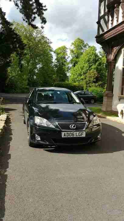 2006 LEXUS IS 220D BLACK.