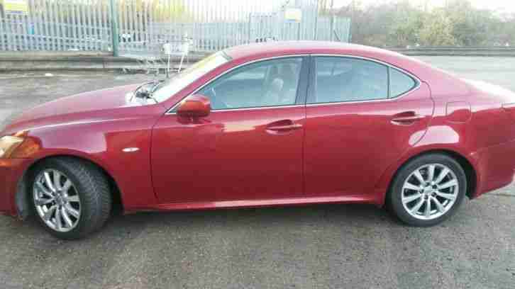 2006 LEXUS IS 250 SE AUTO RED