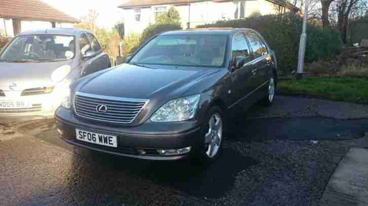2006 LEXUS LS430 AUTO BRONZE GAS BI FUEL LPG CREAM LEATHER