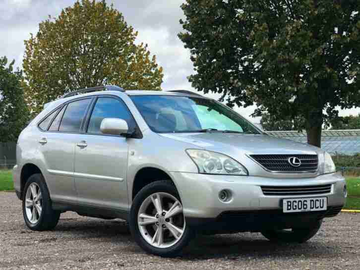 2006 LEXUS RX 400H 3.3 CVT SE AUTOMATIC HYBRID PETROL 5 DOOR SUV 5 SEATS